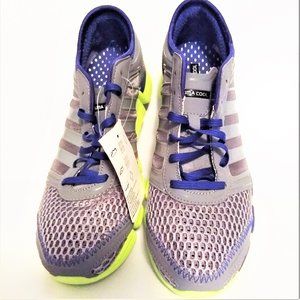 Adidas athletic shoes NWT Women 8.5 running Grey yellow  G47665 Oscillation 2011